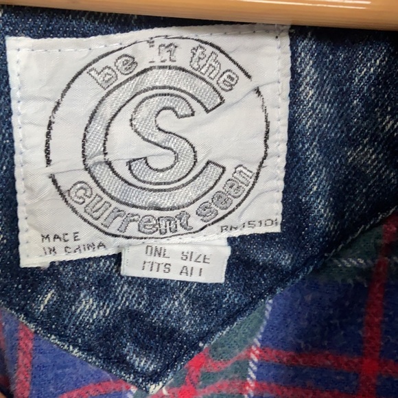 Vintage Oversized Acid Washed Denim Jean Jacket - Picture 10 of 16